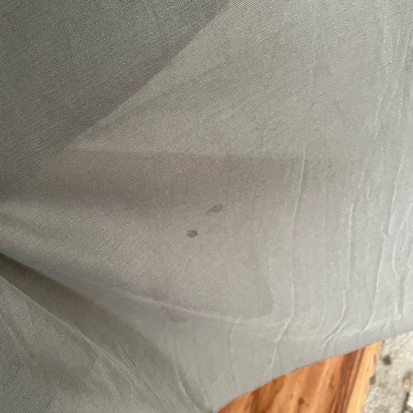 Flowy High Low Green Dress - Picture 7 of 7